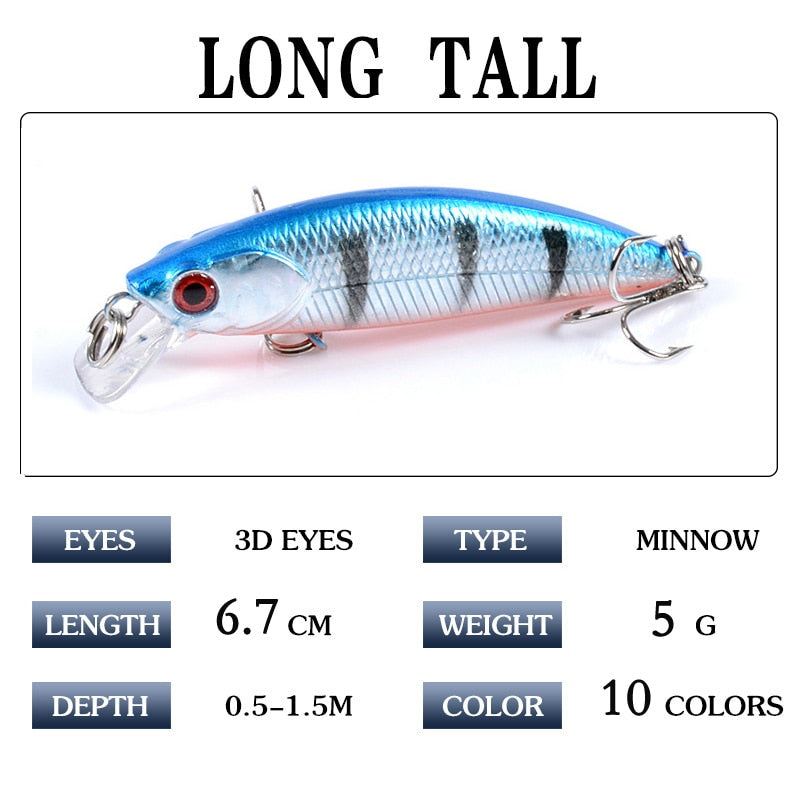 Crankbait Minnow by BassBrosBaitCo™