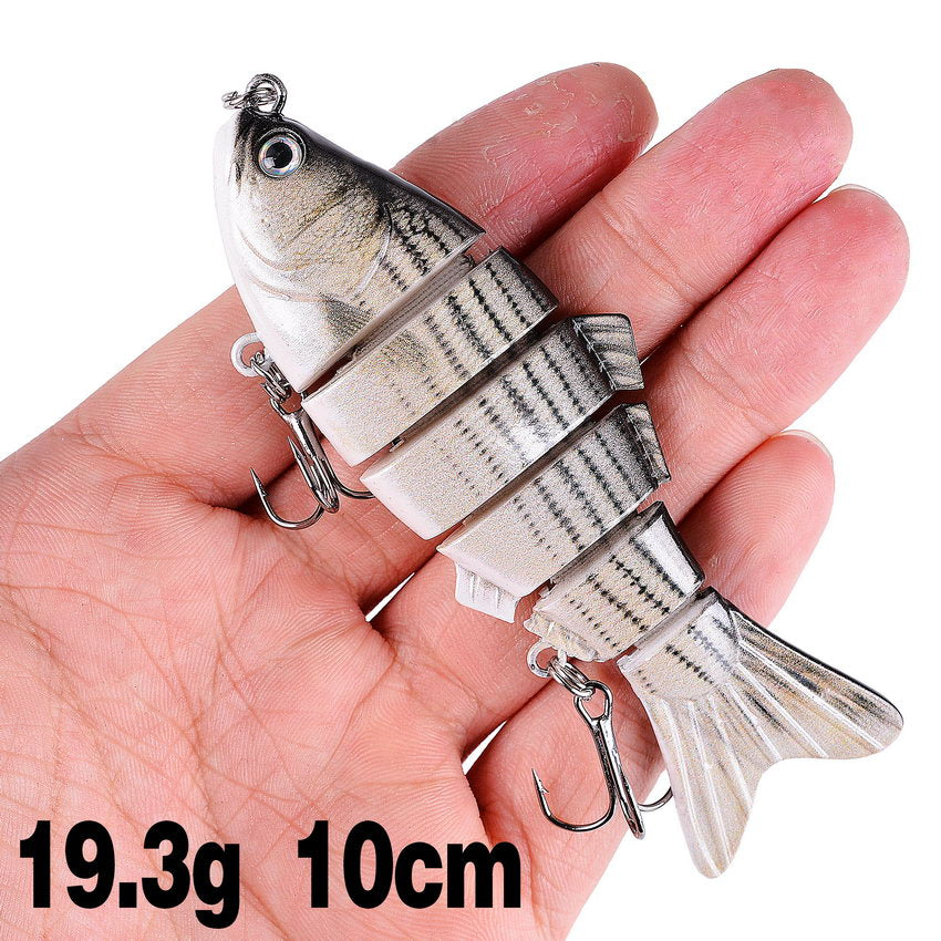 Ods Multi Jointed Fishing Lure Tilapia Hard Bait 4 Segmented Bass Swimbait  - China Tilapia Hard Bait and Bass Lure price